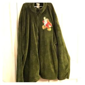 Disney store Grumpy zip up fleece jacket